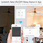 ENGIES New WiFi RF Smart Ceiling Fan Light 2/3 Way Control Smart Life/Tuya APP RF Remote Speed Control Alexa Google Home Compatible