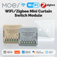 ENGIES Tuya ZigBee WiFi Mini Curtain Switch Module Smart For Rocker Reset Switch Work With Google Home Alexa App Remote Control