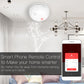 ENGIES ZigBee Smart Wireless Smoke Detector Fire 85dB Sound Alarm Siren Sensor Smart Safety Protection Home Kitchen Fire App Alert