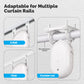 ENGIES Tuya ZigBee Smart Electric Curtain Robot Timing Auto Opener Closer Light Sensor App Remote Control Support Alexa GoogleHome