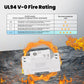 ENGIES WiFi Tuya Smart Circuit Breaker 40A Alarm Threshold Set Electricity Monitor V0 Fireproof Retardant APP Control With Alexa
