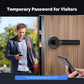 ENGIES Tuya Bluetooth Smart Fingerprint Door Handle Lock Electronic Password APP Remote Unlock Hotel Apartment Office Rental House