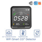 ENGIES Smart Tuya CO2 Detector Temperature Humidity Tester 3 in 1 Carbon  Dioxide Detector Air Quality Monitor WiFi alarm senor