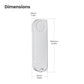 ENGIES Tuya ZigBee Smart Sliding Window Pusher Automatic Opener Closer Solar Charging App Remote Control Support Alexa Google Home