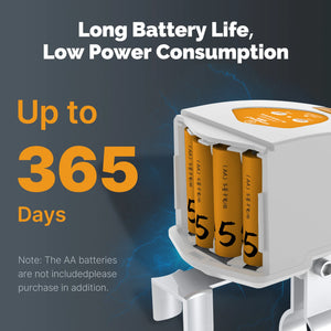 ENGIES Tuya ZigBee Smart battery Water Gas Valve Controller Automatic Low Power Consumption Voice Control with Alexa Google Home