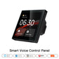 ENGIES Wifi Touch Center Control Panel，Tuya Screen， Bulid in Alexa Voice Control & ZigBee Gateway For Smart Scenes 4 Inches