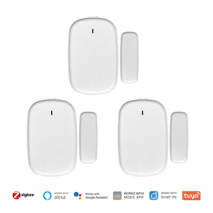 ENGIES Tuya ZigBee Smart Window Door Gate Sensor Detector Smart Home Security Alarm System Smart Life Tuya App Remote Control