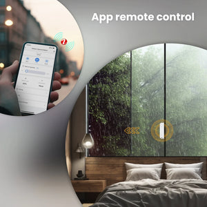 ENGIES Tuya ZigBee Smart Sliding Window Pusher Automatic Opener Closer Solar Charging App Remote Control Support Alexa Google Home