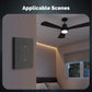 ENGIES ZigBee Heater AC Switch Tuya 20A High Load Electricity Monitor Double Pole App Remote Control Work With Alexa Google Home