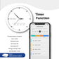 ENGIES Tuya Smart Wifi/ZigBee Thermostatic Radiator Valve TRV Programmable App Remote Temperature Controller with Alexa GoogleHome