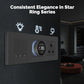ENGIES Tuya ZigBee Smart Knob Thermostat Star Ring Series Temperature Controller Water Boiler Electric Heating With Alexa Google