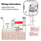 ENGIES Tuya WiFi Smart Thermostat Programmable Temperature Controller Water Boiler Electric Heating Work With Alexa Google Home