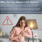 ENGIES Tuya ZigBee CO Detector Alarm Gas Leak Carbon Monoxide Detector Wireless Household Gas Siren Alarm Sensor Smart Safety Home
