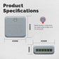 ENGIES Tuya ZigBee Smart Mini Switch Module Electricity Consumption Monitor Light Switch 1 Gang 16A Breaker Support Alexa Google