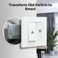 ENGIES Tuya ZigBee WiFi Mini Curtain Switch Module Smart For Rocker Reset Switch Work With Google Home Alexa App Remote Control