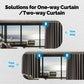 ENGIES Tuya ZigBee Smart Electric Curtain Robot Timing Auto Opener Closer Light Sensor App Remote Control Support Alexa GoogleHome