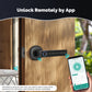 ENGIES Tuya Bluetooth Smart Fingerprint Door Handle Lock Electronic Password APP Remote Unlock Hotel Apartment Office Rental House
