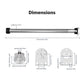 ENGIES Tuya Smart Zigbee Roller Blinds Motor Shade for 38mm Tube Automatic work with Alexa Google Home Smart Life Remote Control