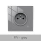 ENGIES ZigBee Smart Wall Socket Glass Panel Outlet Power Monitor tuya Wireless Control Mesh Timer Alexa Google Home voice UK EU FR