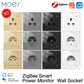ENGIES ZigBee Smart Wall Socket Glass Panel Outlet Power Monitor tuya Wireless Control Mesh Timer Alexa Google Home voice UK EU FR