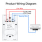 ENGIES WiFi Boiler Switch/ Zigbee Water Heater controller 20A Tuya Smart APP Remote Control Alexa Google Home Voice Glass Panel