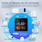 ENGIES Wifi Touch Center Control Panel，Tuya Screen， Bulid in Alexa Voice Control & ZigBee Gateway For Smart Scenes 4 Inches