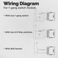 ENGIES Tuya ZigBee Smart Mini Switch Module Electricity Consumption Monitor Light Switch 1 Gang 16A Breaker Support Alexa Google
