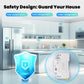 ENGIES WiFi Tuya Smart Circuit Breaker 40A Alarm Threshold Set Electricity Monitor V0 Fireproof Retardant APP Control With Alexa