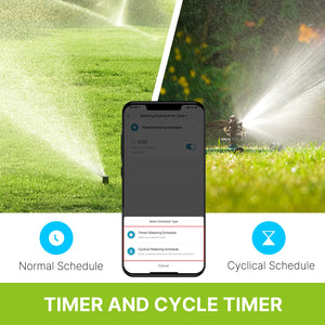 ENGIES Bluetooth Value Smart Garden Sprinkler Water Timer by 2 Way Rain Delay Filter Programmable Automatic Irrigation Controller