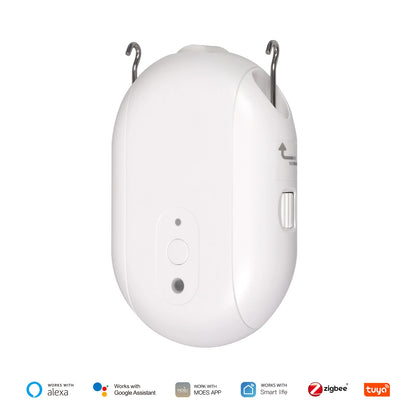 ENGIES Tuya ZigBee Smart Electric Curtain Robot Timing Auto Opener Closer Light Sensor App Remote Control Support Alexa GoogleHome