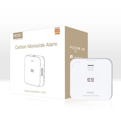ENGIES Tuya ZigBee CO Detector Alarm Gas Leak Carbon Monoxide Detector Wireless Household Gas Siren Alarm Sensor Smart Safety Home