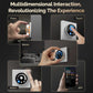 ENGIES Tuya WiFi Smart Knob Central Control Screen Touch Rotate 3 Relays 4 Buttons Programmable Scene Switch RTOS New System