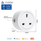 ENGIES Smart EU/US/UK Plug Matter WiFi Socket 15/16A Timer Outlet Power Monitor Support TUYA  Apple Homekit with Google Home Alexa