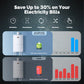 ENGIES ZigBee Heater AC Switch Tuya 20A High Load Electricity Monitor Double Pole App Remote Control Work With Alexa Google Home