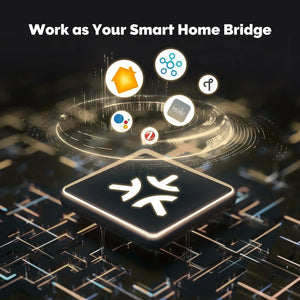 ENGIES Tuya Zigbee Matter Thread Gateway Smart Home Bridge Matter Hub Support Voice Control Siri Homekit Smartthings Google Alexa