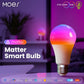 ENGIES Tuya Matter WiFi Smart Bulb Dimmable Led Light 16 Million RGB Colors  E27 Candle Lamp Voice Control Alexa Google Home