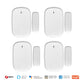 ENGIES Tuya ZigBee Smart Window Door Gate Sensor Detector Smart Home Security Alarm System Smart Life Tuya App Remote Control