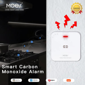 ENGIES Tuya ZigBee CO Detector Alarm Gas Leak Carbon Monoxide Detector Wireless Household Gas Siren Alarm Sensor Smart Safety Home