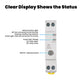 ENGIES WiFi Tuya Smart Circuit Breaker 40A Alarm Threshold Set Electricity Monitor V0 Fireproof Retardant APP Control With Alexa